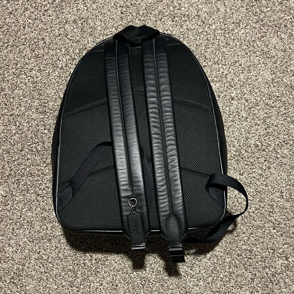 Coach Black and Blue Men's Backpack - Picture 2 of 3